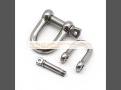 Japon Tarzı Paslanmaz Çelik D Zincir İnşaat Endüstriyel Deniz Zincirleri